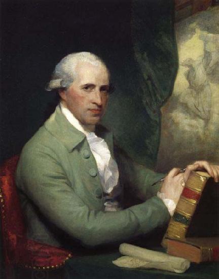 Benjamin West As painted by Gilbert Stuart, China oil painting art
